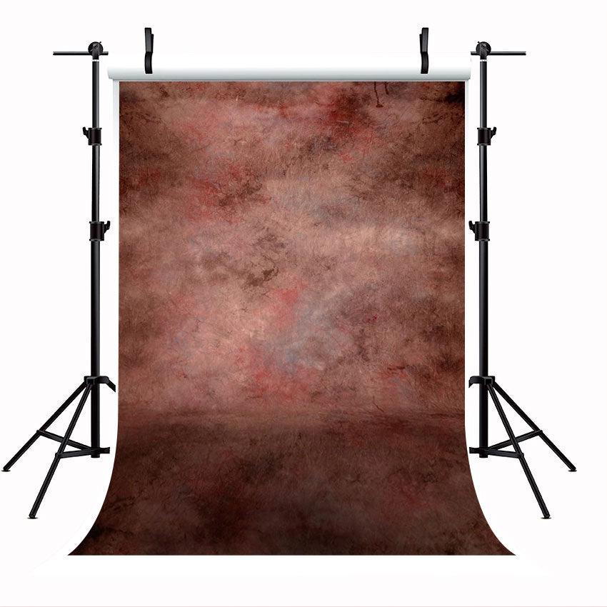 Rust Abstract Mottled Backdrop for Portrait