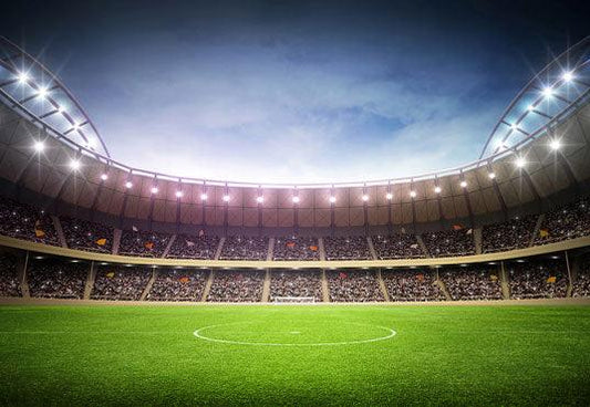 Sport Football Field Fabric Photography Backdrop for Session