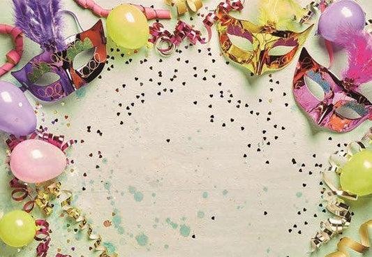 Colorful Balloon Backdrop Prom Decor Background for Party
