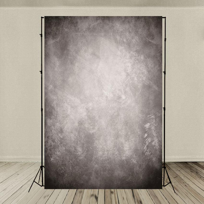 Grey Gradient Abstract Photo Booth Backdrop for Studio