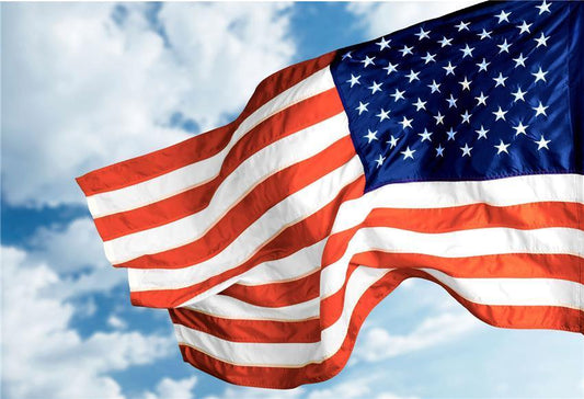 Independence Day Blue Sky America Flag Photo Studio Backdrops