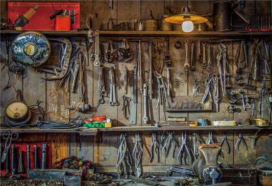 Tool Warehouse Powerful Photo Barn Backdrop for Picture