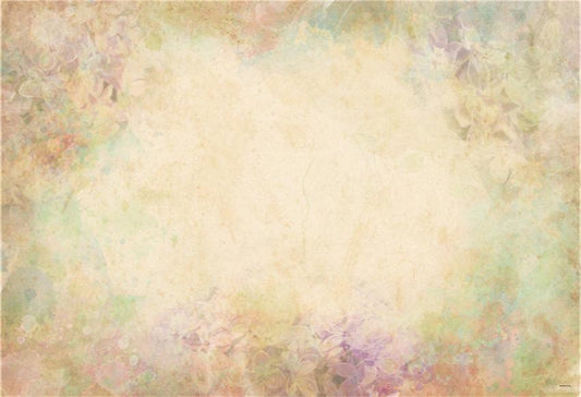 Abstract Floral Wall Portrait Backdrops