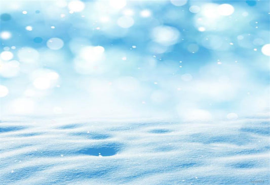 Snow Winter Backdrop for Photography